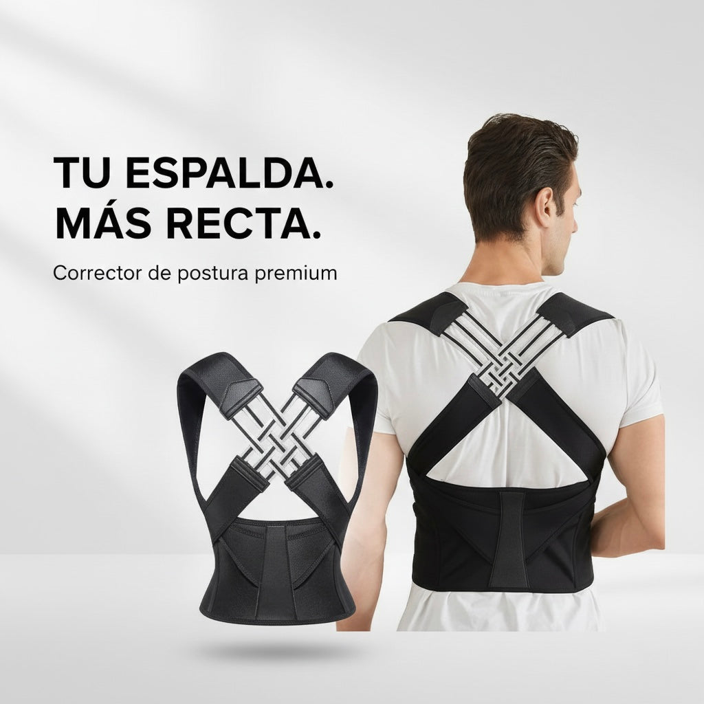 Upright Corrector De Postura/Recupera tu postura. Recupera tu confianza.