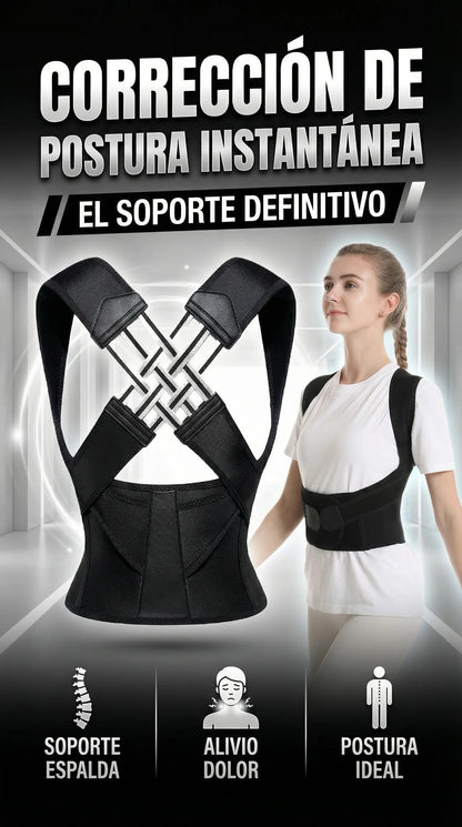 Upright Corrector De Postura/Recupera tu postura. Recupera tu confianza.